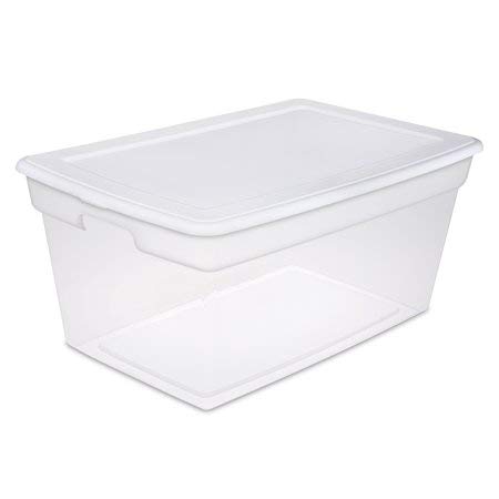 STERILITE 90 Qt Storage Box, White (Available in Case of 4 or Single Unit)