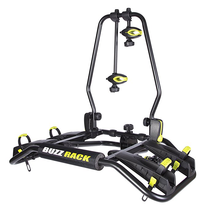 BUZZRACK Entourage Bike Platform Hitch Rack (Fat Bike Compatible with Additional Purchase of The kit)