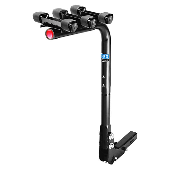 Pro Series 63123 Eclipse Black 3-Bike Hitch Mounted Bike Carrier