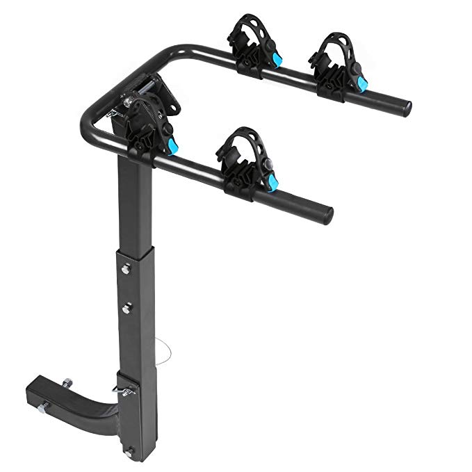 Galaxy Auto Swing Away Hitch Mount Bike Rack for 2 Bikes - Fits 2