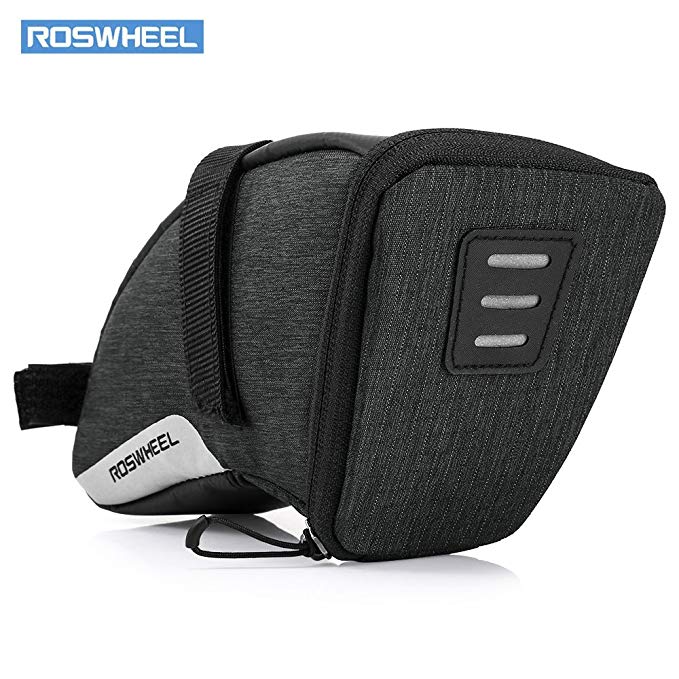 XYBEST E-COMMERCE ROSWHEEL 131470 Water-Resistant Bike Saddle Bag Under Seat Pack Tail Pouch/Seat Bag/Cycling Bag